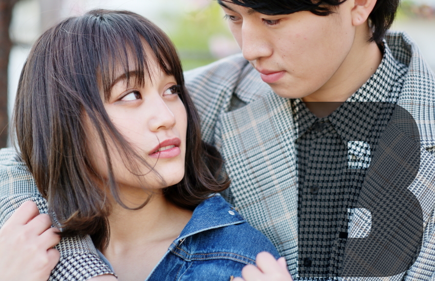 b型男子　イチャイチャ