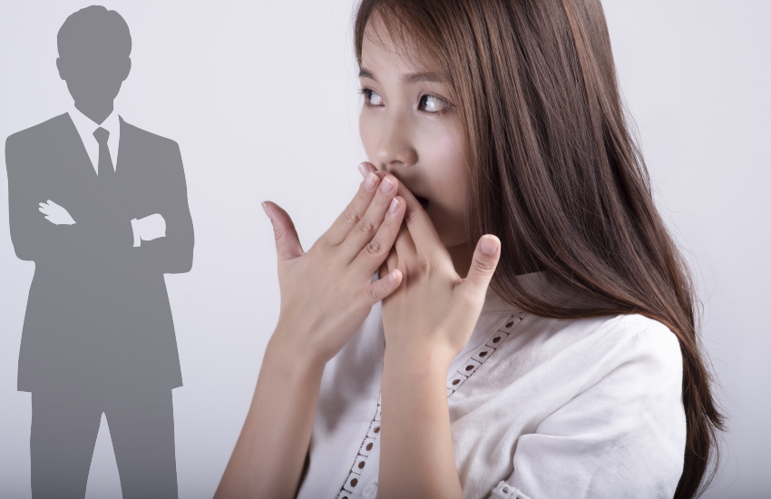 他人に言えない恋愛　リスク